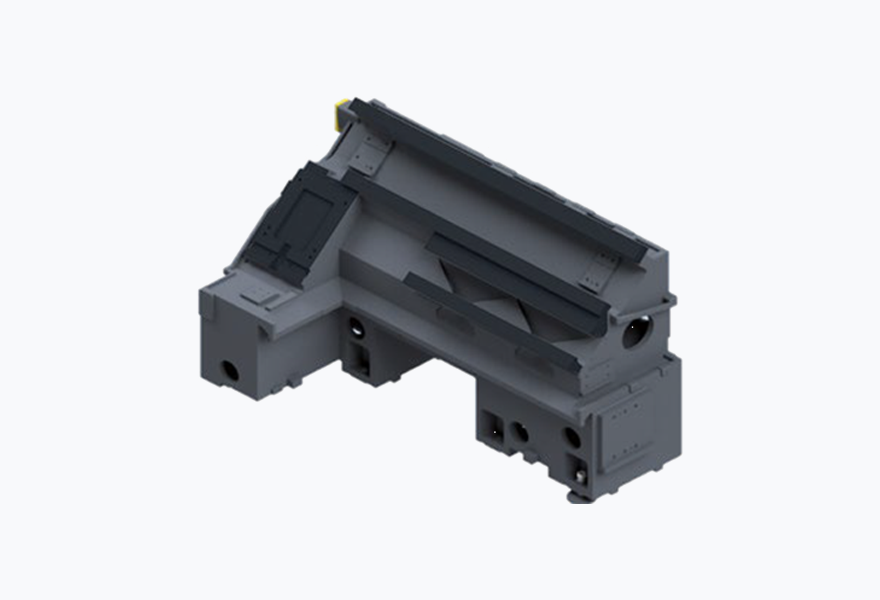 SL 2500/3000 SERIES 45° High Rigidity Bed and Optimzed Box Guide Feed  안내