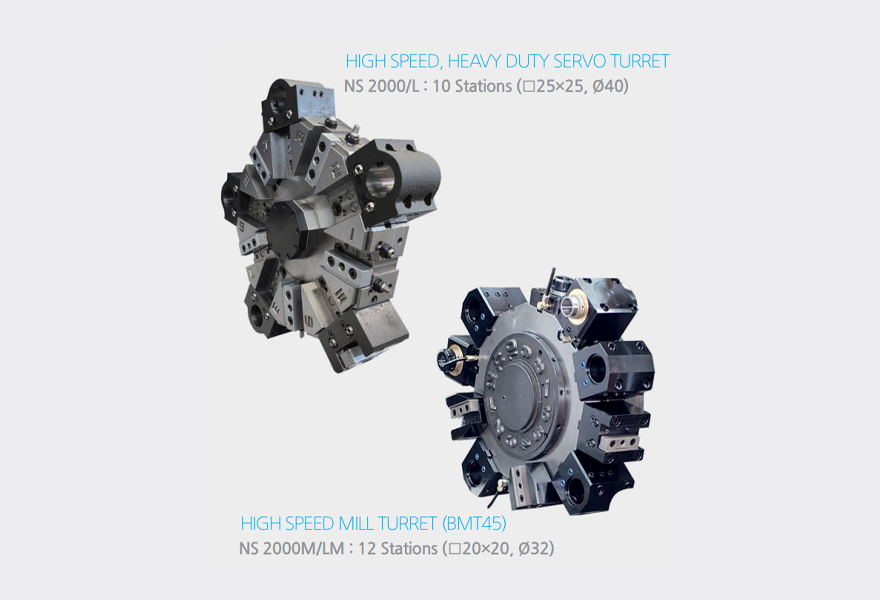 NS 2000 SERIES Wide Range of Capabilities with Turning, Milling a 안내