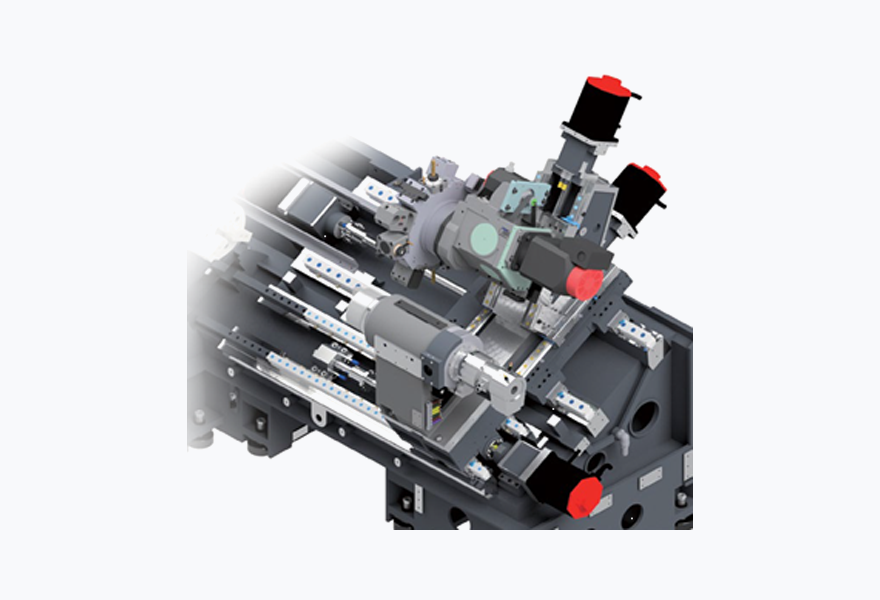 NS 2100/2600 SERIES Roller LM Guides on All Axes and Rapid X/Z Feedrat 안내