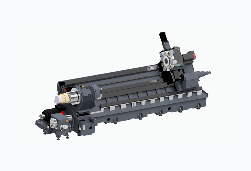 SL 4500 SERIES X축 350mm·Z축 최대 5,100mm의 초장축 BOX GUIDE 구조 안내