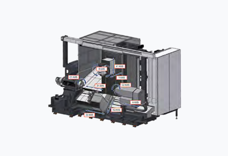 STX 2600 Flexible Machining Integration with Dual Spindles  안내