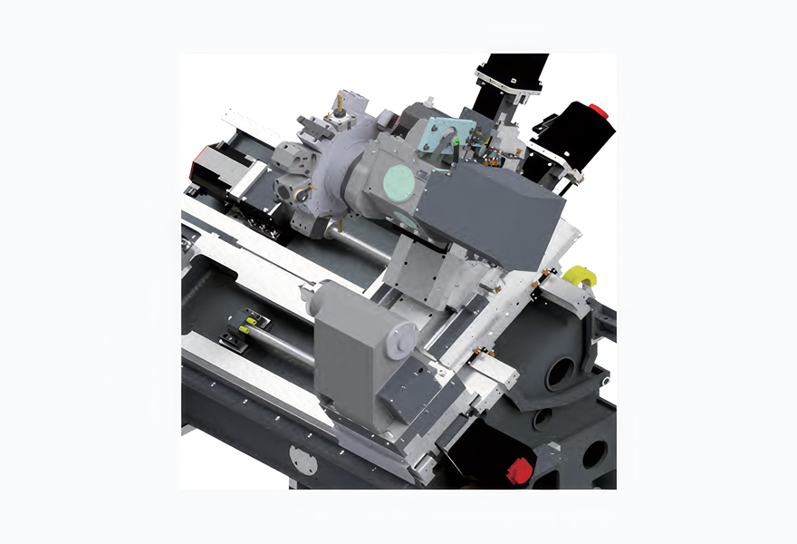 SL 2000/2500 Y·SY SERIES Powerful Long-Bed Design with Box Guides on all Ax 안내